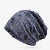 Holes Hair Caps Thin Knitted Hat Fashion Butterfly Print Beanies  Streetwear