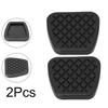New 2× Brake Clutch Pedal Pad Covers For Honda Accord Civic CR-V CRX Prelude Element