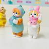 Mofusand X Sanrio Shark Cat Cos Sanrio Blind Box Kuromi Cinnamoroll Character Figures Toy Ornaments Dolls Fans Children Gift