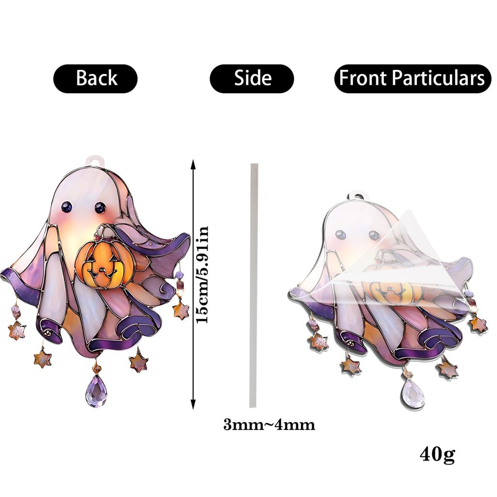 2D Plochý Dekorativní Lapač Světla Okenní Přívěsek Dárek, Zajímavá Domácí Dekorace Osvětlovací Přívěsek