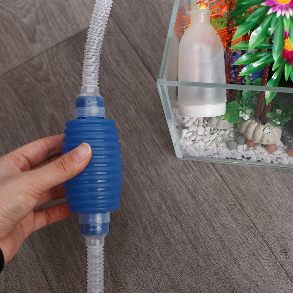 Plastic Fish Tank Cleaning Kit Aquarium Cleaning Tools Vacuum Cleaner Pump Water Exchanger