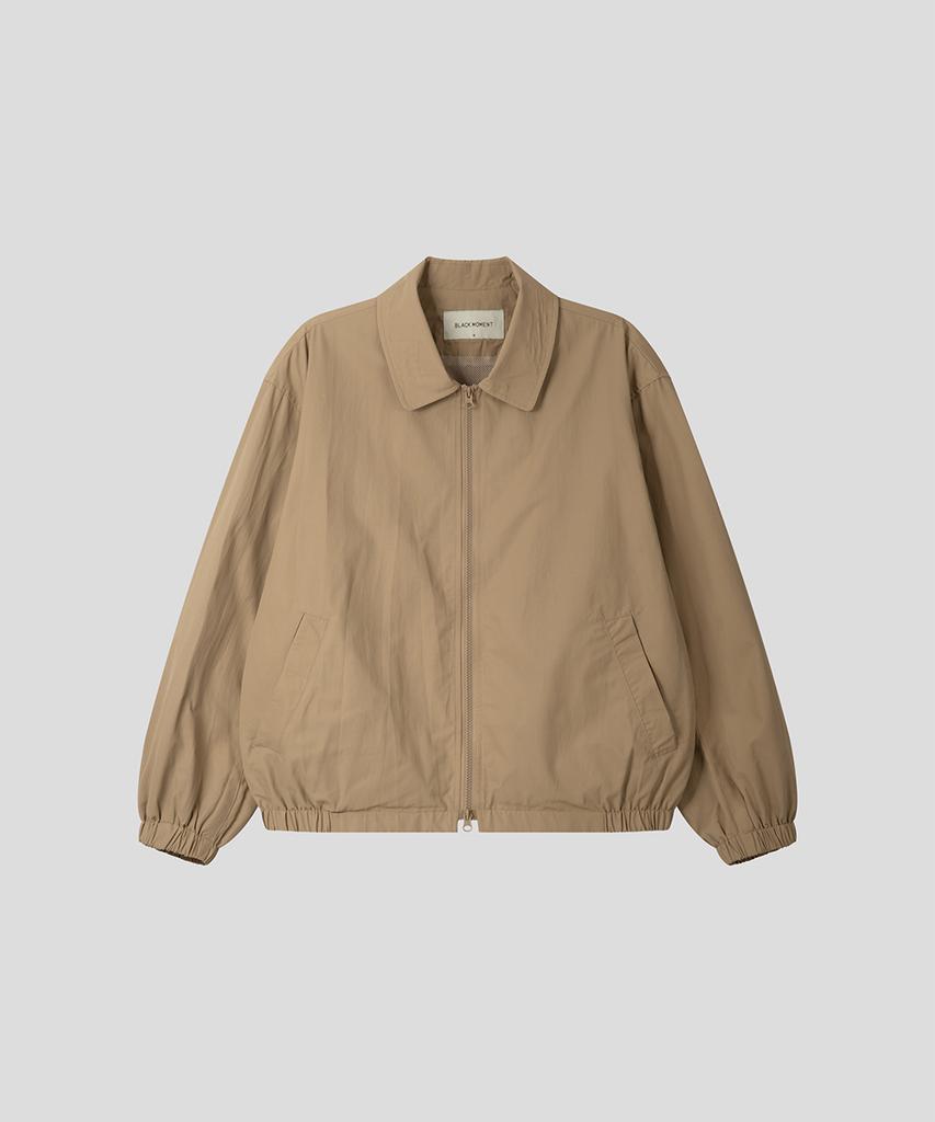 Black Moment Signature Nylon Oversized Blouson 2Way[[Beige]