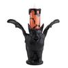 Electronic Candle Festive Home Accents Spooky Halloween Led Bat Candle Lamp Set for Indoor Home Decor Flameless Flickering