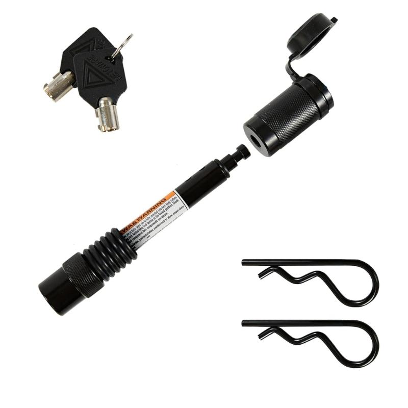 

5/8 Inch Trailer Fastener Securing Device With Rubber O Rings And Protective Cover For Safe Towing 1