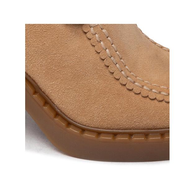 Простые ботильоны SL-34-02-000074 бежевый