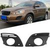 2Pcs Front Bumpers Fog Light Cover 31294051 31294052 for XC60 09-16 Replacement Fog Lamp Trim Caps Auto Accessory