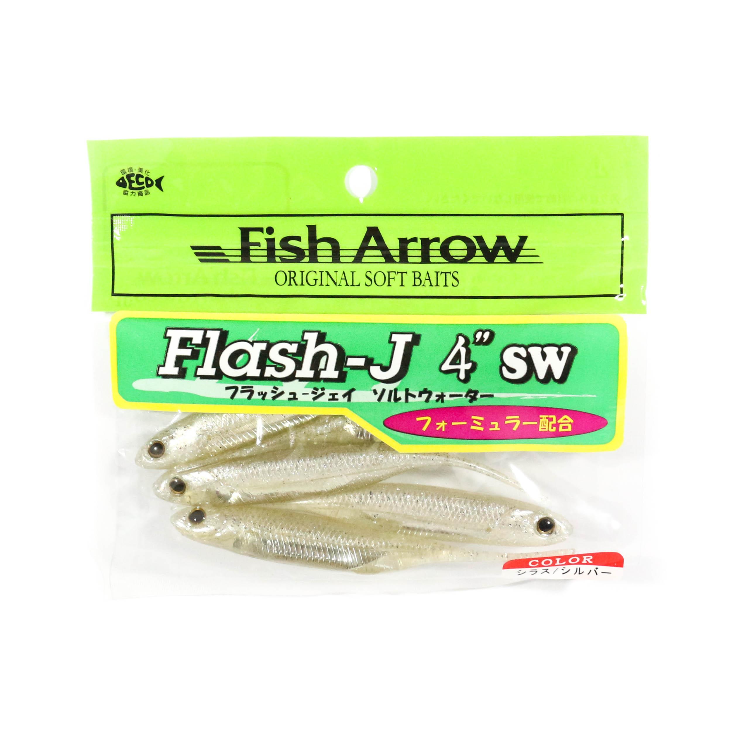 

Fish Arrow Мягкая приманка Flash J SW 4 дюйма 5 шт. в упаковке #100 (9655)