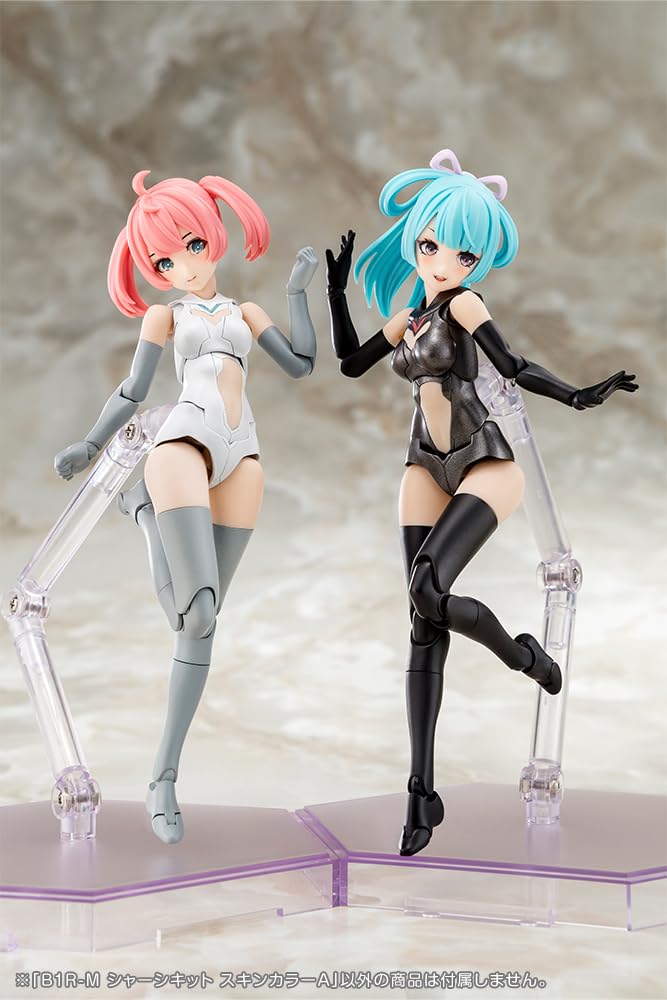 Kotobukiya Megami Device Chassis Skin Color Approximately 160mm Scale Plastic Model B1R-M Kit, A, Tall, 1/1