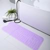Covoraș de baie PVC antiderapant cu ventuze, 100x40 cm, pentru căzi