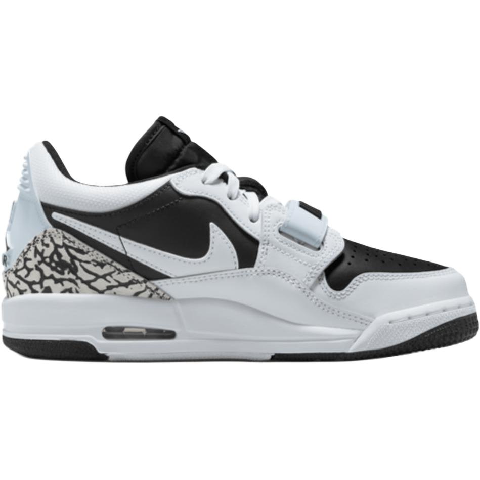 Jordan Legacy 312 Low Comfortable Soft Low Top Kids Basketball Shoes Unisex sneaker White Black CD9054-111