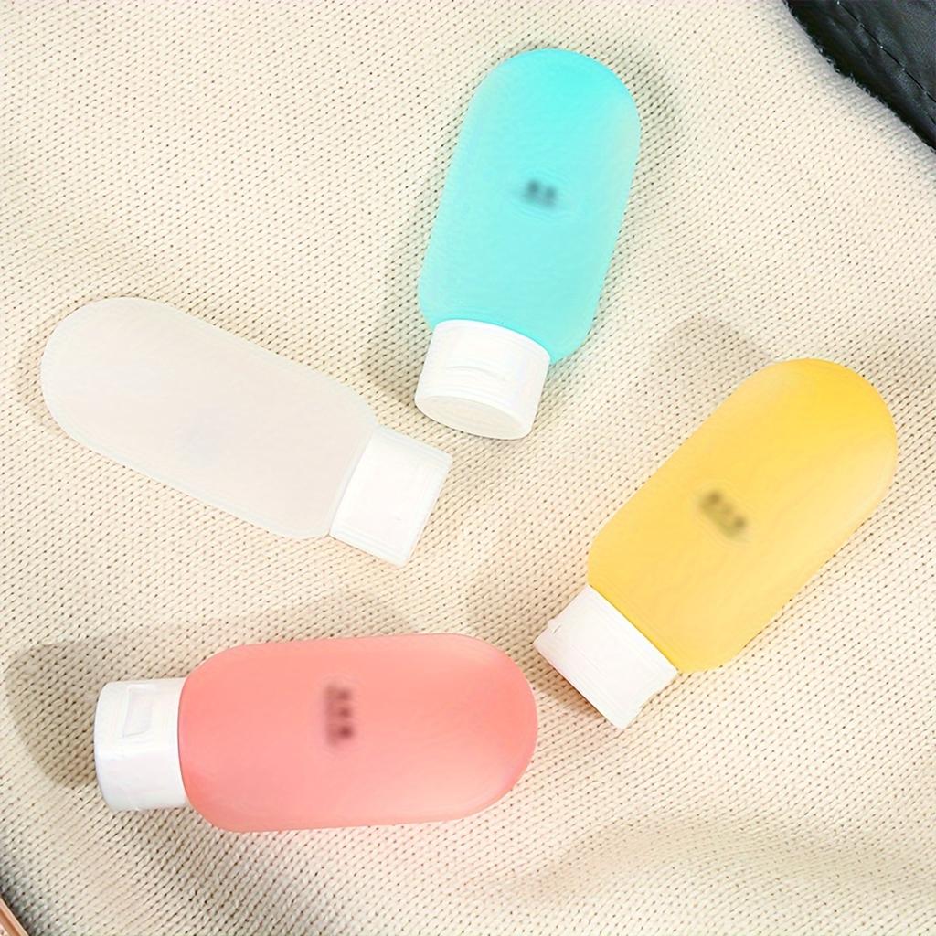Reiseflaschen Set 3 Stück Nachfüllbar Ausdrückbar Reise Kosmetik Toilettenartikel Behälter Für Shampoo Flüssigkeiten Lotion Spenderflasche