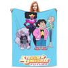 Coperte Carine Cartoon Steven Universe Coperta Plaid in Flanella per Divano Coperte da Lanciare per Divano Letto Biancheria da Letto Coperte da Viaggio Copriletto Trapunta