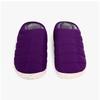 Subu Subu Re  Purple  Sr 03  Recycled Down Brushed Padded Slippers