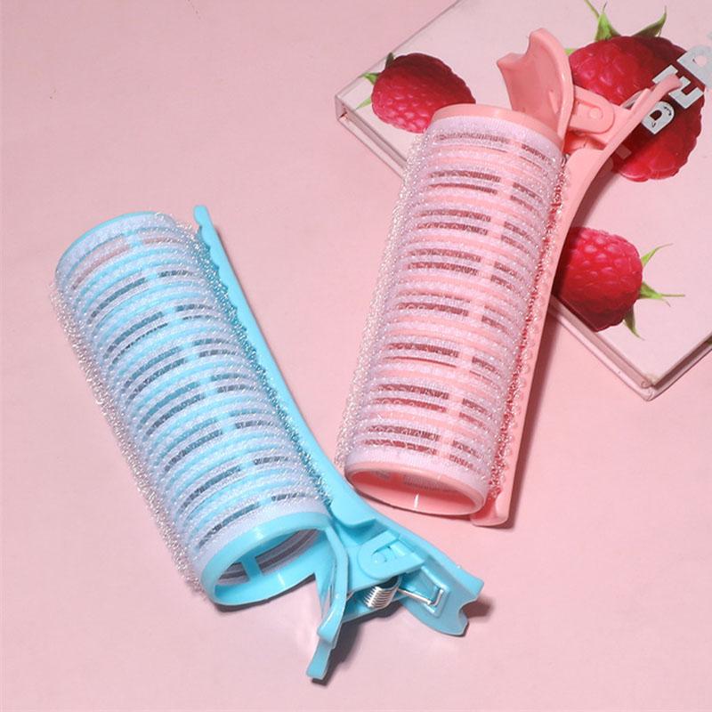 BEPAN Bangs Curling Irons Lazy Hair Rollers Fluffy Styling Clips Fluffy Hairpin Curling Bangs Clips Traceless Hair Top Root Rollers