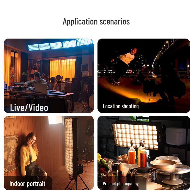 NANLITE PavoSlim 120C RGB LED Panel Light