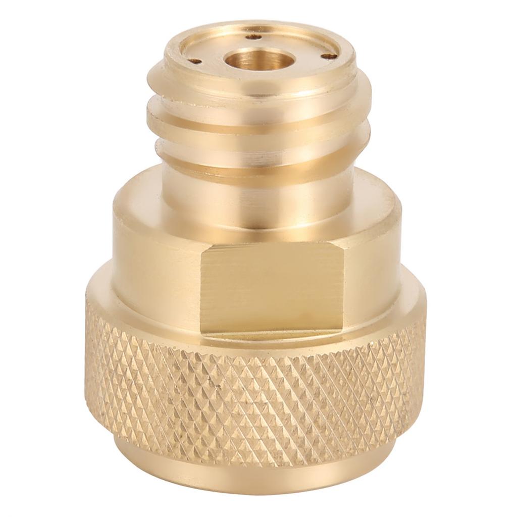 Brass CO2 Adapter Replace Canister Conversion (Gold)