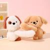 Stuffed Animal Cat Dog Plush Dolls Stickable Plush Key Rings Couple Cartoon Keychains  Friendship