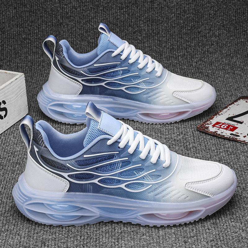 Summer new men's shoes air cushion running shoes casual cold sticky sports shoes student dad shoes men
