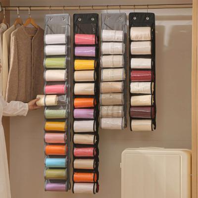 Borsa Appesa Porta Abiti da Yoga 26 Scomparti Armadio Porta Abiti Appeso Organizzatore Leggings Soluzione Porta Abiti