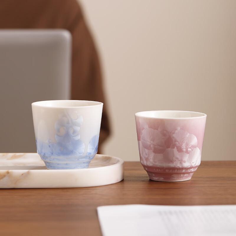 OLOEY Crystalline Glaze Flower Cup