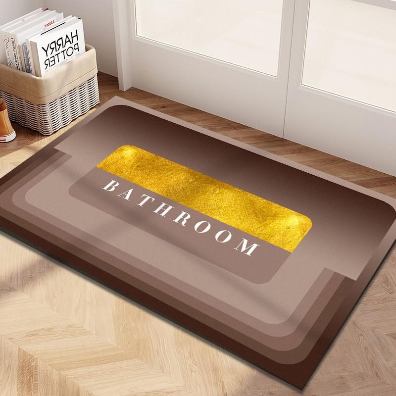 

Диатомовый коврик для грязи, коврик для входной двери, коврик для двери спальни, коврик для ванной комнаты, нескользящий коврик, бытовой туалетный абсорбирующий ковер 40*60CM