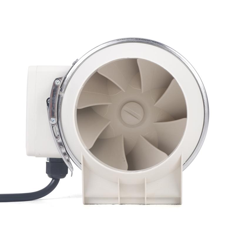 HF-100P 110V 35W Radiator Fan Radiator Ventilator Exhaust Ventilation Fan Air Duct Fan Duct Ventilation Fan for Home, Kitchen