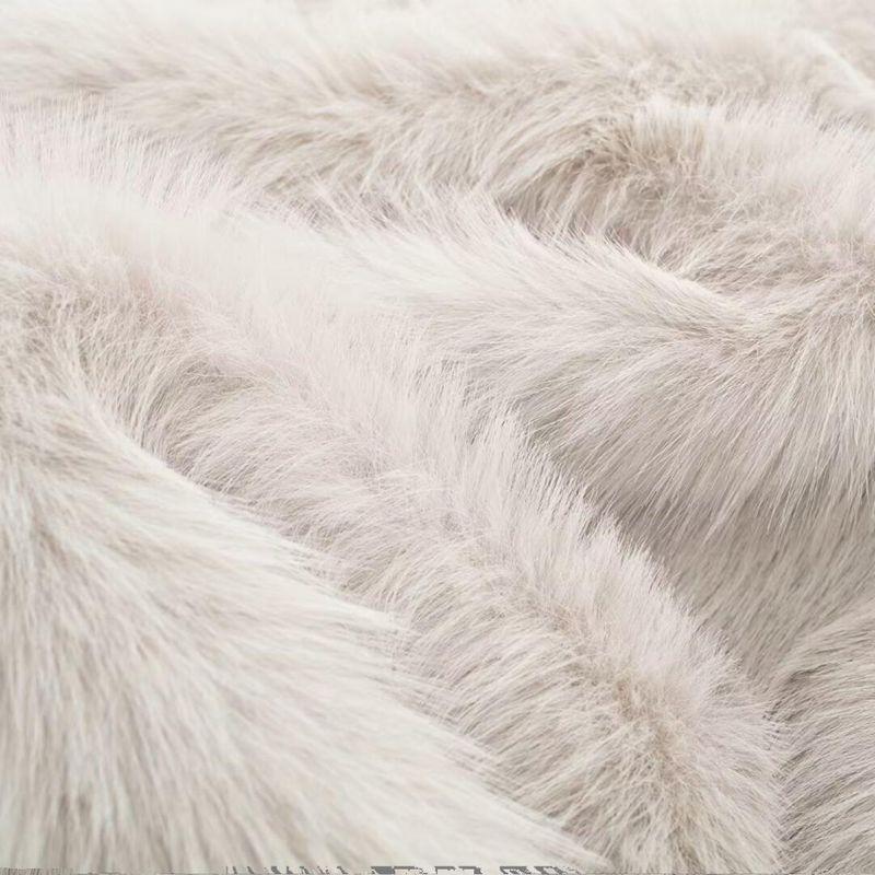 Kaslead New Women Clothes Western Style Fashion Artificial Fur Effect Coat Outerwear 6318242