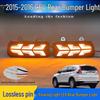 Sequential LED Turn Signal & Brake Light for 15-16 Honda CRV Rear Bumper Reflector Modification