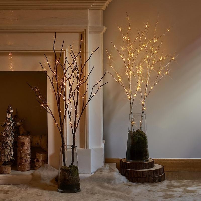 50-LED Birch Branch Light Suitable for Room Decoration Romantic Wedding Christmas Decorations New Year's Decor