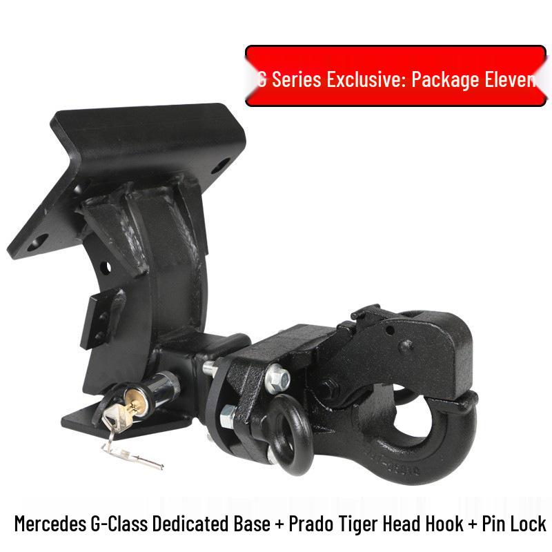 Compatible with Mercedes-Benz G-Class (G500, G350, G63, W463) rear tow bar modification, including unlicensed tow hooks.