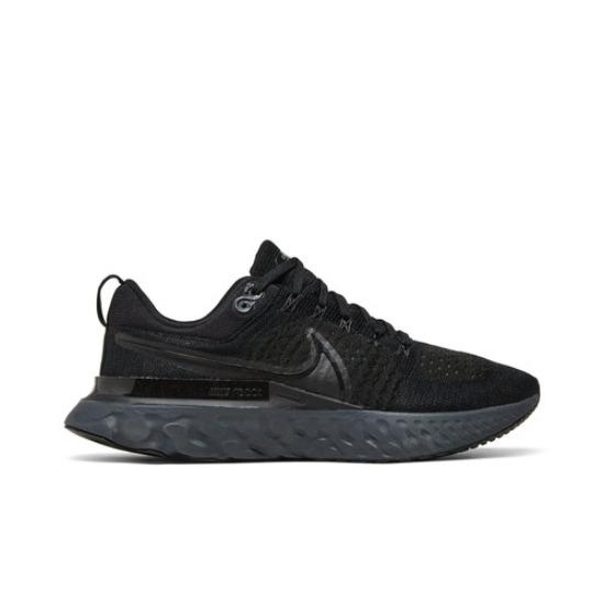 Nike React Infinity Run Flyknit 2 Triple Black Men's CT2357-003