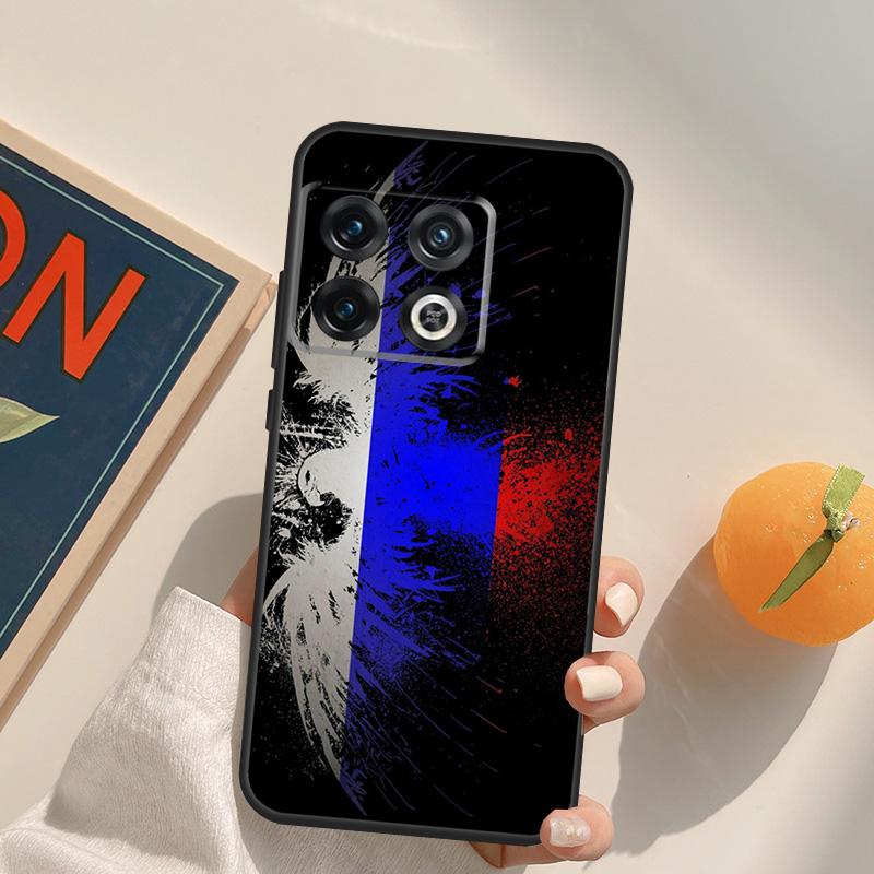 Russian Flag Case For OnePlus Nord 5 CE 2 3 4 Lite N20 N30 OnePlus 15 13 12 11 13T 10T 10R 12R 13R Cover