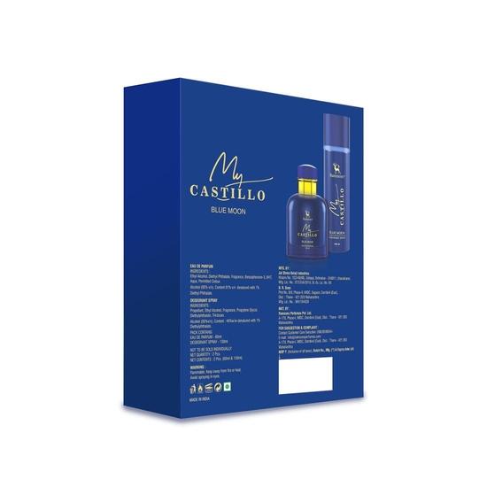 Ramsons - Pack of 2 | 60 ML EDP | 130 ML Deo Spray | TN - Mint, Lavender, Bergamot, Mandarine | MN - Sea Grass | BN - Musk