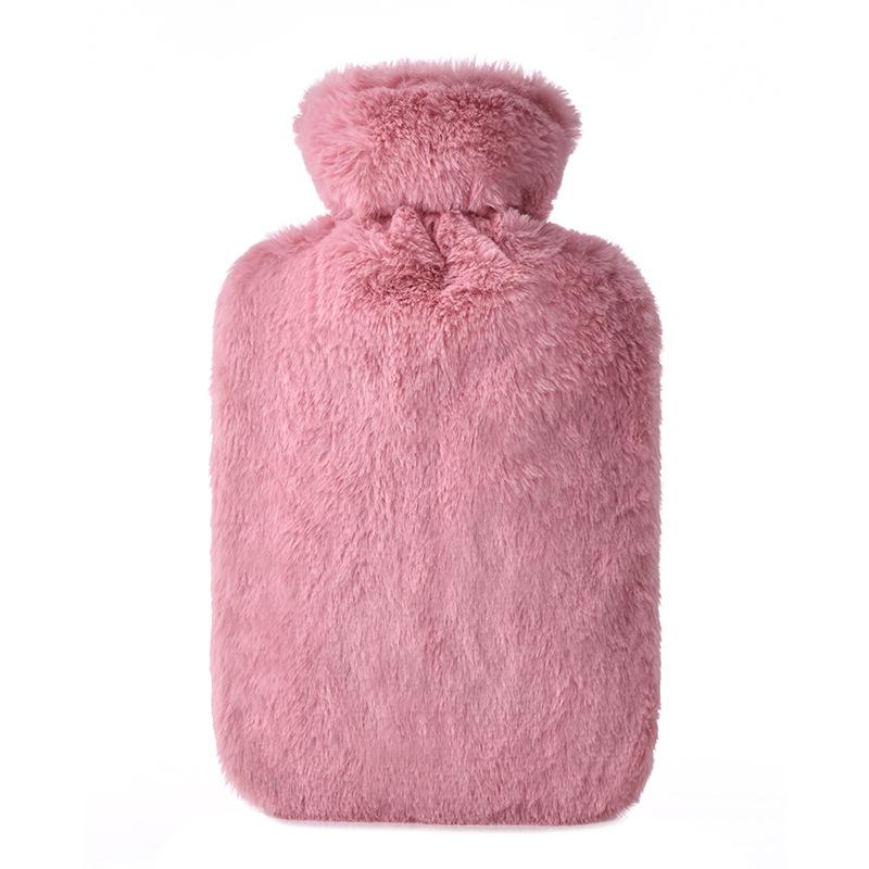 Cartoon Animal Plush Hot Water Bottle with Explosion-proof Liner - New Style for Students