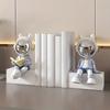 1pc Fantasy Astronaut Figurine, Resin Statue Bookend for Living Room, Office, Study Desk Home Decor, Versatile Room Placement, No Power Needed