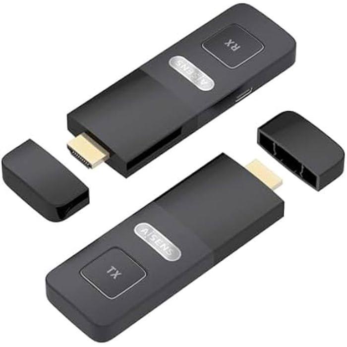 HDMI sans fil - AISENS - ASWL-H2K30M001-BK - 1080p - 30M - Plug and Play