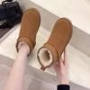 Fashion Women Boots New Classic Thickened Fluff Snow Boots Comfortable Warm Ankle Boots Women Winter Comfortable Warm Shoes for Women
