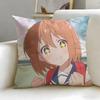 Anime Asteroid in Love Kissenbezug Weich Leicht zu Waschen Kissenhülle Vielseitig für Sofa Bett Reise und Büro