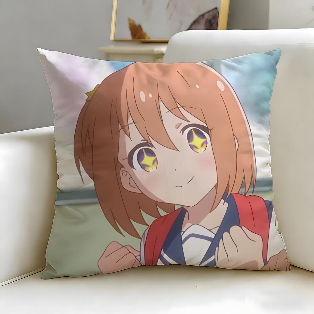 Anime Asteroid in Love Kissenbezug Weich Leicht zu Waschen Kissenhülle Vielseitig für Sofa Bett Reise und Büro