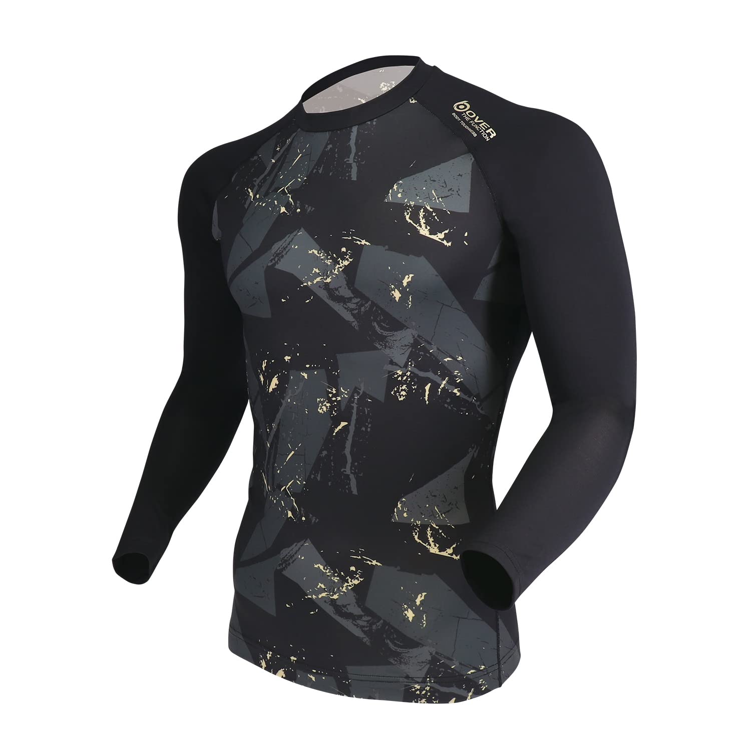 

Otafuku Gloves Long Crew Neck Temperature UV Camouflage x Size L All-Season Innerwear, Sleeve, [Outlast Regulating, Deodorizing, Protection,