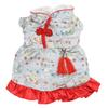 Dog Chinese New Year Outfit Furry Lining Tang Suit Outfit Festive Dog Snowsuit Chinese New Year Outfit Winter Apparel