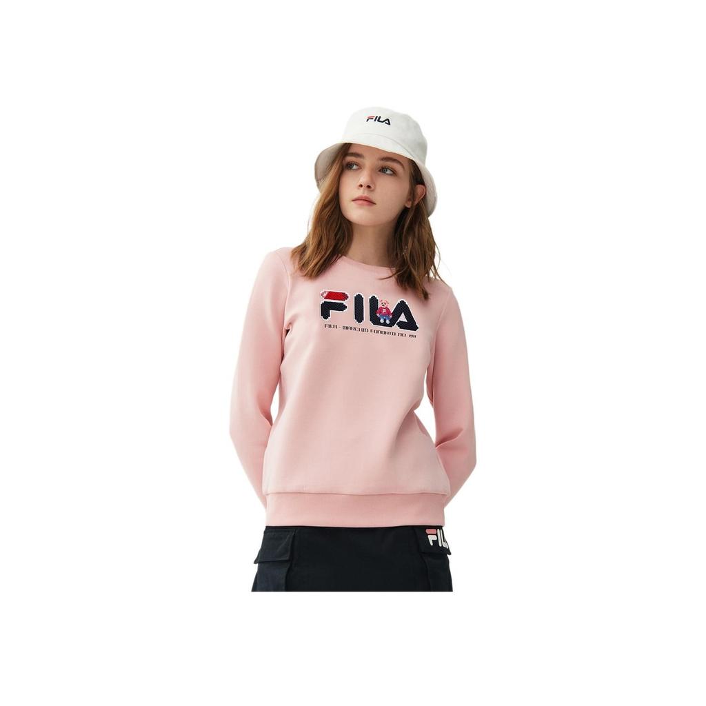 New FILA Sweatshirt Women's Maitake Pink F51W338290FPK