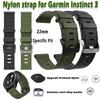 Curea de exterior pentru Garmin Instinct 3 45mm Bandă Nailon Sport Bandă Outdoor pentru Garmin Instinct 3 2 Solar Tactică Tide Esports Bandă