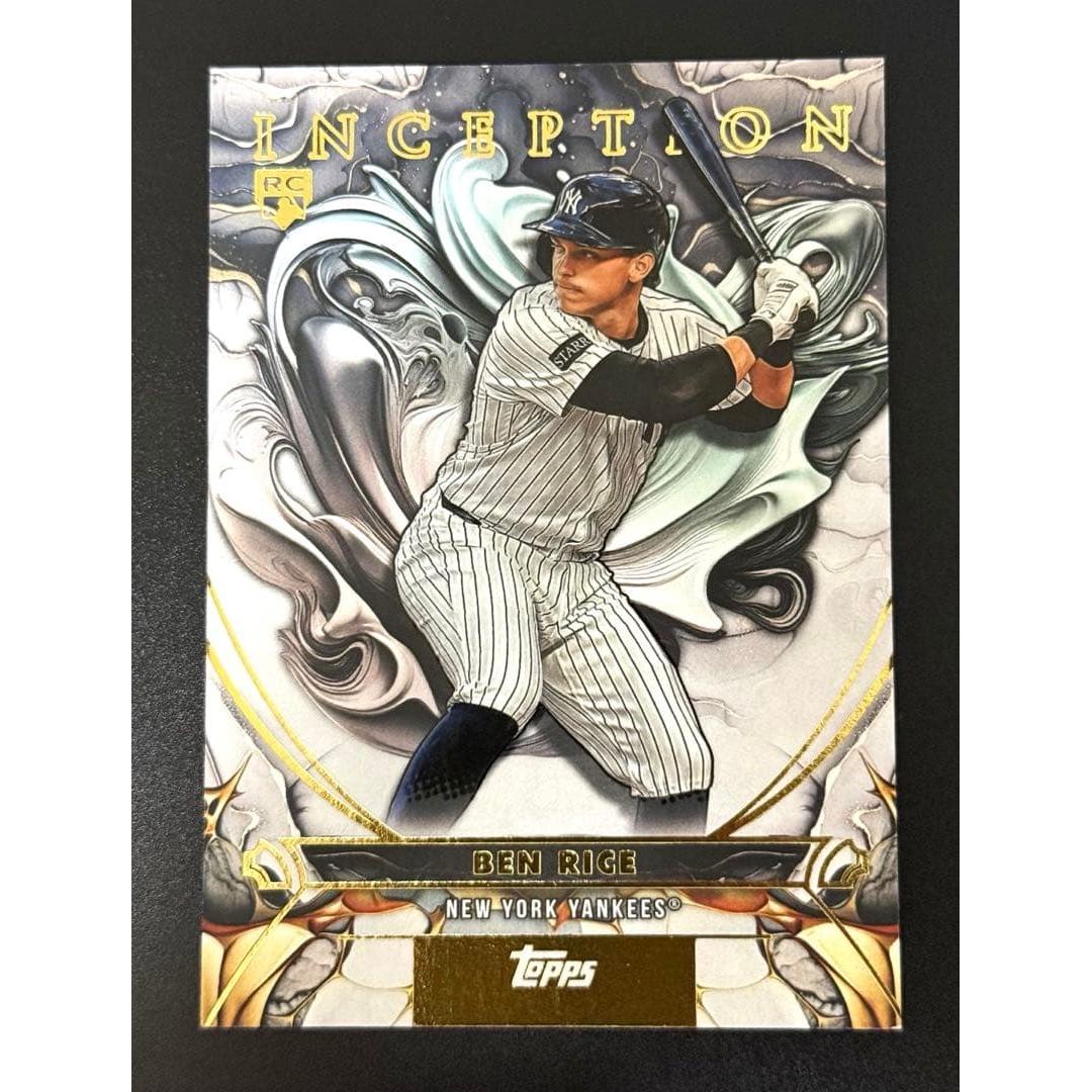 Used topps inception Ben Rice Ben Rice RC SP