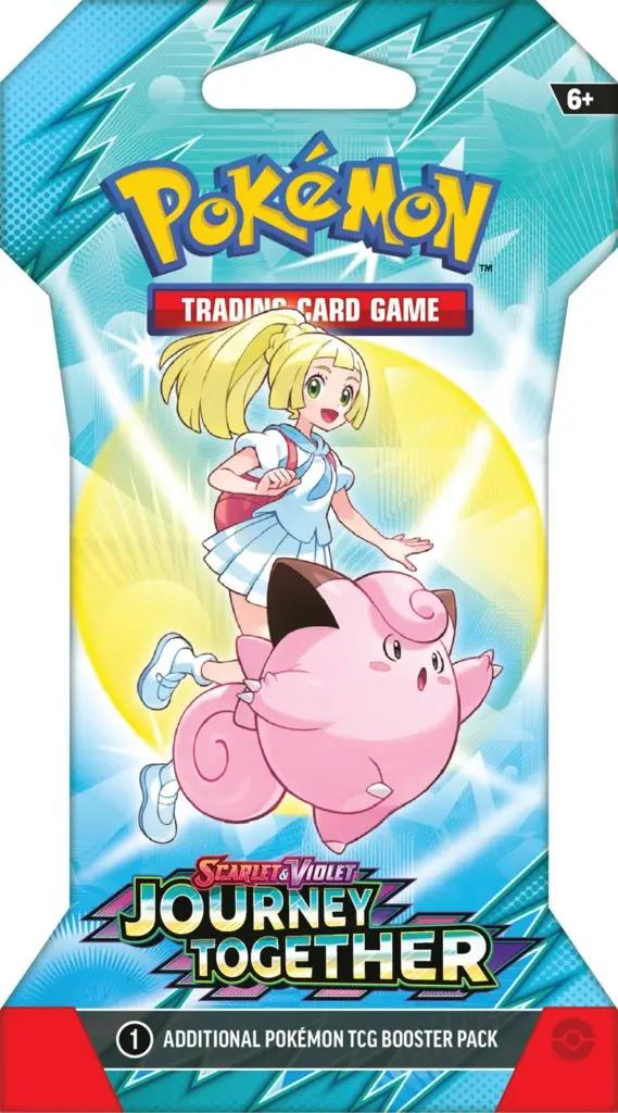Pokemon Cards Tcg: &V - Journey Together - Sleeved Booster Pack (1 Pack)