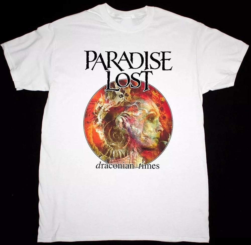 PARADISE LOST DRACONIAN TIMES 1995 NEW WHITE T-SHIRT ZL792 Unisex T-Shirt S