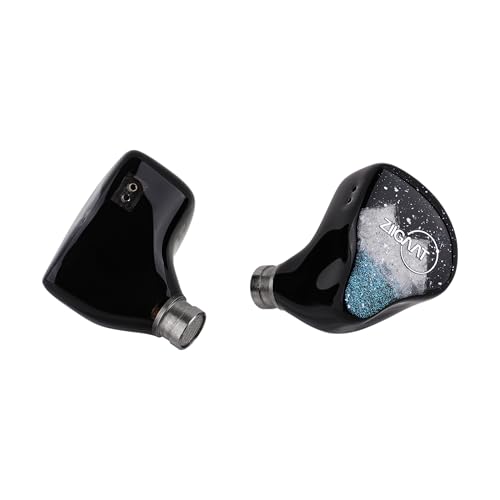 Linsoul ZiiGaat Horizon In-Ear Monitors, 1DD+2BA+2 Planar, HiFi Wired Earphones, Studio-Grade, for Musicians and Audiophiles, Natural and Balanced Tun