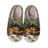 Lässige Baumwollschuhe - Niedliche Cartoon-Hausschuhe für Damen und Herren