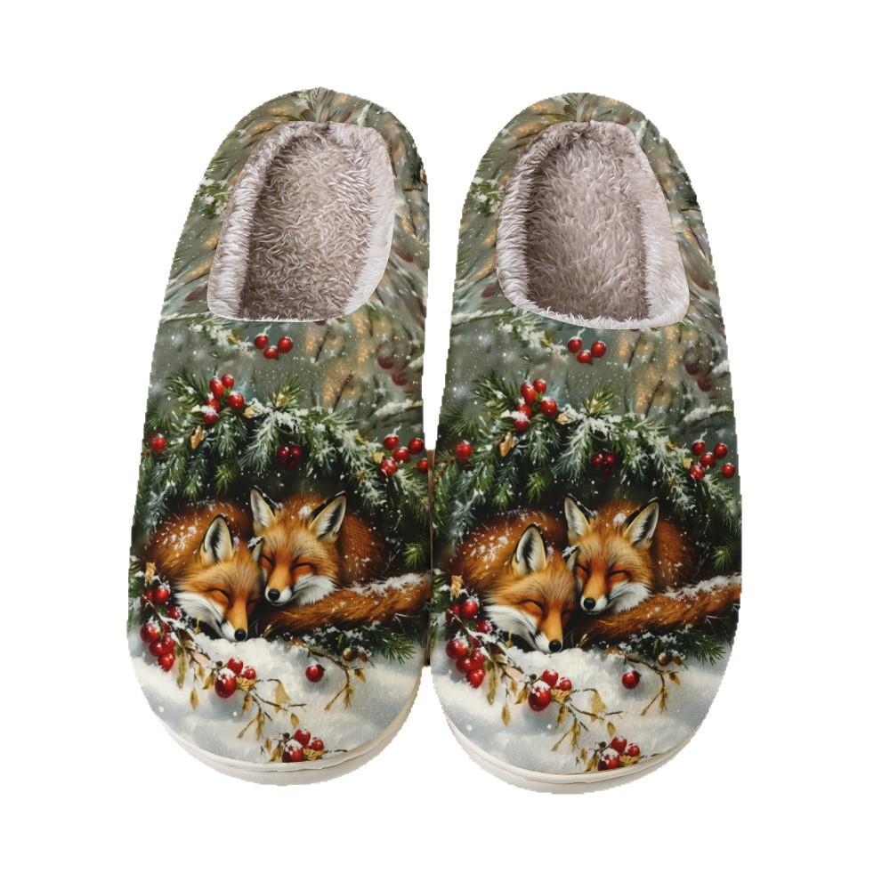 Lässige Baumwollschuhe - Niedliche Cartoon-Hausschuhe für Damen und Herren
