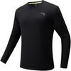 Plain Round Neck Sports Simple Long Sleeve T-Shirt Men Tops 952535406-2